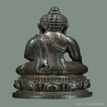 พระกริ่งนเรศวรเมืองงาย เนื้อนวโลหะ