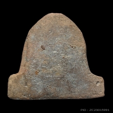 หลวงปู่คำ เนื้อดิน ข้างเม็ดพิมพ์ใหญ่ วัดอัมรินทรารามวรวิหาร