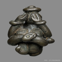 พระปิดตาเนื้อสัมริด สายใต้เก่าๆ ลึกๆ จัดๆ