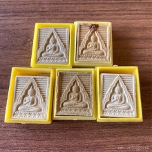 พระผงของขวัญวัดปากน้ำ รุ่น 6 ( 5องค์)