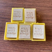 พระผงของขวัญวัดปากน้ำ รุ่น 6 ( 5องค์)