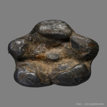 ปิดตาพวงชมพู่ หลวงพ่อดำ วัดกุฎิ พิมพ์พวงห้า