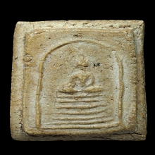 พระสมเด็จพิมพ์คะแนน หลวงพ่อครื้น วัดสังโฆ (พิมพ์หายาก)