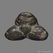 ปิดตาพวงชมพู่ หลวงพ่อดำ วัดกุฎ พิมพ์พวงสาม