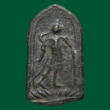 พระลีลาอัฏฐารส เนื้อชินเงิน