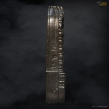 เหรียญมหาอำนาจ พิมพ์ยืน หลวงปู่แหวน​ สุจิณโณ ปี 21