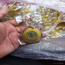 เหรียญสิบพวงกุญแจ ฉลองศิริราชสมบัติครบรอบ60ปี