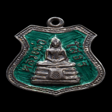 หลวงพ่อโสธร เนื้อเงินลงยา ปี09