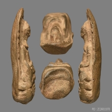 PHRA-ROD , LAM-POON PROVINCE , BIG MOLD , GREEN COLOR( 1st )