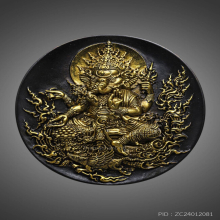 พระพิฆเนศ ดำแสงทอง