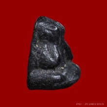 พระปิดตาข้าวตอกแตกเนื้อผงใบลานคลุกรัก หลวงปู่เอี่ยม วัดหนัง 