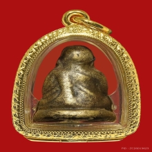 รูปหล่อหลวงพ่อเงิน พิมพ์ขี้ตาสามชาย วัดบางคลาน ปี2462