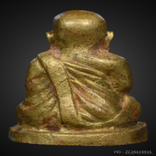 รูปหล่อหลวงพ่อเงินวัดท้ายน้ำรุ่นช้างคู่ปี 2526