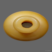 น้ำเต้าหลวงพ่อสด วัดปากน้ำรุ่นแรก สีงาช้าง