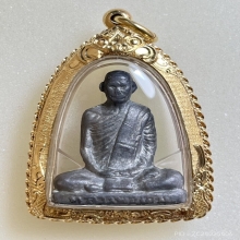 รูปเหมือนปั๊มหลวงพ่อเดิม เนื้อตะกั่ว  พ.ศ.2482