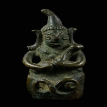 รูปหล่อพระอุปคุต ยุคแรก หลวงพ่ออิ่ม วัดหัวเขา ปี2470