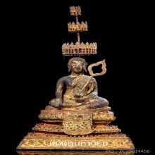 พระศรีอารยเมตไตรย สมัยรัตนโกสินทร์ สวยเดิม ฉัตรเดิม