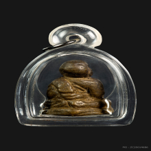 พระรูปหล่อโบราณ ลพ.จง วัดหน้าต่างนอก ออกวัดคอกหมู กทม