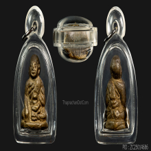 พระรูปหล่อโบราณ ลพ.จง วัดหน้าต่างนอก ออกวัดคอกหมู กทม