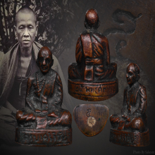 รูปหล่อโบราณครูบาศรีวิชัยวัดศรีสุวรรณปี 2500