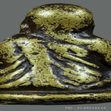 หลวงพ่อเงินพุทธโชติ 4ชายเล็กผิวแตกใยรากผักชี