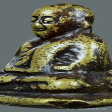 หลวงพ่อเงินพุทธโชติ 4ชายเล็กผิวแตกใยรากผักชี