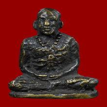 รูปหล่อโบราณหลวงพ่อทบ วัดศิลาโมง ปี 2491 พิมพ์หน้าฝรั่ง