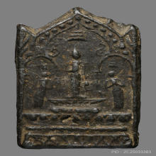 พระหลวงพ่อเนียม พิมพ์โมคคัลลา สารีบุตร วัดน้อย