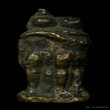 กัณหาชาลี บล็อคสามขานิยม รุ่นแรก หลวงพ่อคล้อย วัดบางไกรนอก 