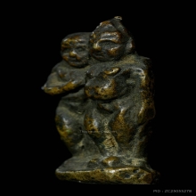 กัณหาชาลี บล็อคสามขานิยม รุ่นแรก หลวงพ่อคล้อย วัดบางไกรนอก 