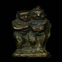 กัณหาชาลี บล็อคสามขานิยม รุ่นแรก หลวงพ่อคล้อย วัดบางไกรนอก 