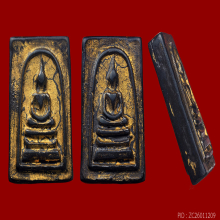 พระสมเด็จ2หน้ากรุวัดบางเคียนวืเชียรฉาย ลงรักปิดทองอุดกริ่ง 