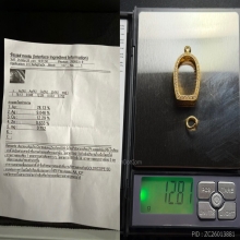 ตลับเพชรใส่ท้าวเวส สุวรรณ คิดราคาทองตาม% ไม่มีค่าแรงค่าขาด