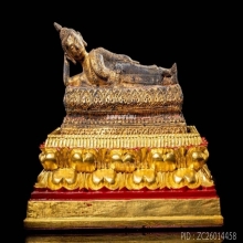 พระพุทธรูป สมัยรัตนโกสินทร์ ปางไสยาสน์ สวยเดิม