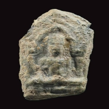 พระยอดขุนพล เนื้อตะกั่วสนิมแดง กรุวัดโพธิ์ตะกวน