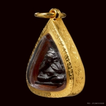 พระปิดตาใบโพธิ์ หลังยันต์นะนูน หลวงปู่โต๊ะ