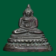 พระรัชกาลเนื้อเงิน ปางสมาธิ