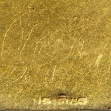 หลวงพ่อเดิม วัดหนองโพ เนื้อทองคำลงยา