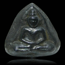 พระกลีบบัวเนื้อเมฆพัตร หลวงปู่บุญ หลังยันต์ สวย