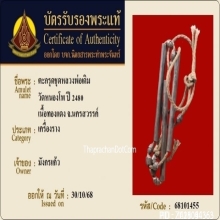 ตะกรุดชุดลูกคั่นหลวงพ่อเดิม วัดหนองโพ จ.นครสวรรค์