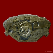 พระกริ่งหลวงพ่อชินราช มาลาเบี่ยง พิมพ์เล็ก เนื้อเงิน ปี2520