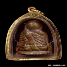 หลวงพ่อเงิน วัดบางคลาน อาจารย์แจ๊ะ เนื้อโลหะผสม ปี2472