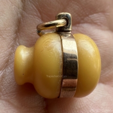 น้ำเต้าดูดทรัพย์ วัดปากน้ำ รุ่นแรก ภาพขาวดำ