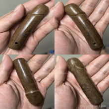 >>>..,ปลัดขิกหลวงพ่อทัย(ไท) วัดไทรย้อย ไม้แกะ หัวอุดตะกรุด