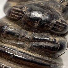 พระสังกัจจายน์  ไม้แกะเก่า (ตั้งบูชาแต่ไม่ใหญ่มาก)