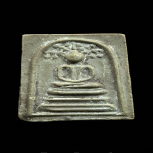 พระสมเด็จปรกโพธิ์ ปี 2518 หลวงปู่โต๊ะ เนื้อผงเกสรโซนน้ำมัน