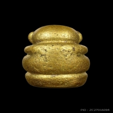 พระปิดตาปุ้มปุ้ยเนื้อทองเหลือง หลวงพ่อสงฆ์ วัดเจ้าฟ้าศาลาลอย