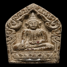 พระขุนแผนฟ้าคำราม รุ่นแรก ฝังตะกรุดเงิน ครูบาออ