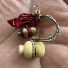 น้ำเต้าดูดทรัพย์ วัดปากน้ำ คตไม้สัก ลูกเล็ก หายากมาก