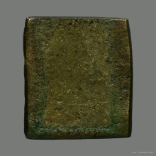 หลวงปู่ศุข วัดปากคลองมะขามเฒ่า พิมพ์ตัดชิด เนื้อทองเหลือง